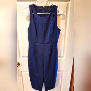Express Blue Midi Dress